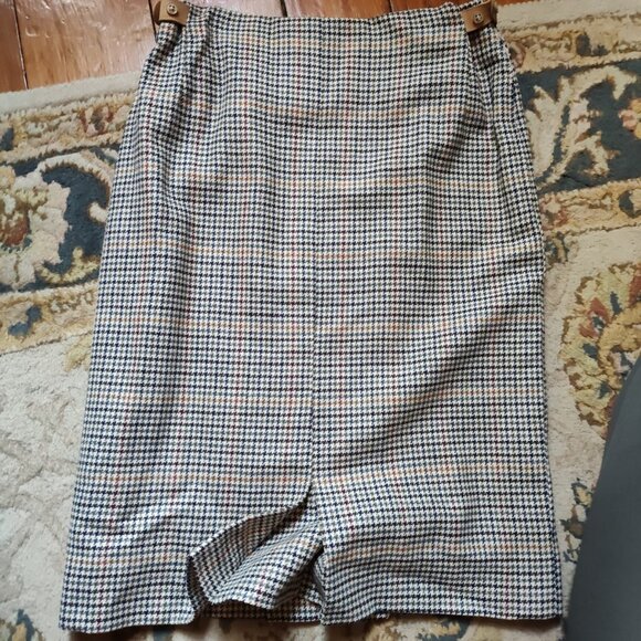 Vintage Old England Daks Of London Wool Skirt - Picture 1 of 14